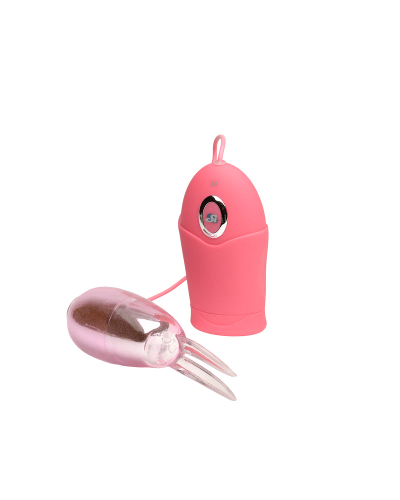 SI Novelties Ribbidy Rabbit Egg Bullet Vibrator Pink at $12.99