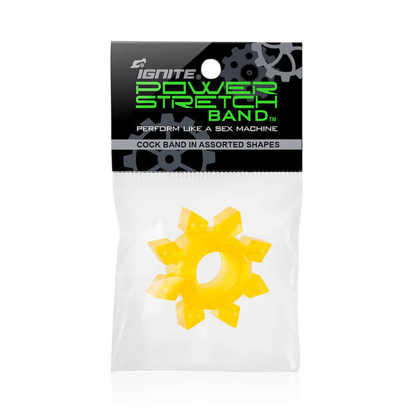 SI Novelties IGNITE POWER STRETCH BAND YELLOW at $2.99