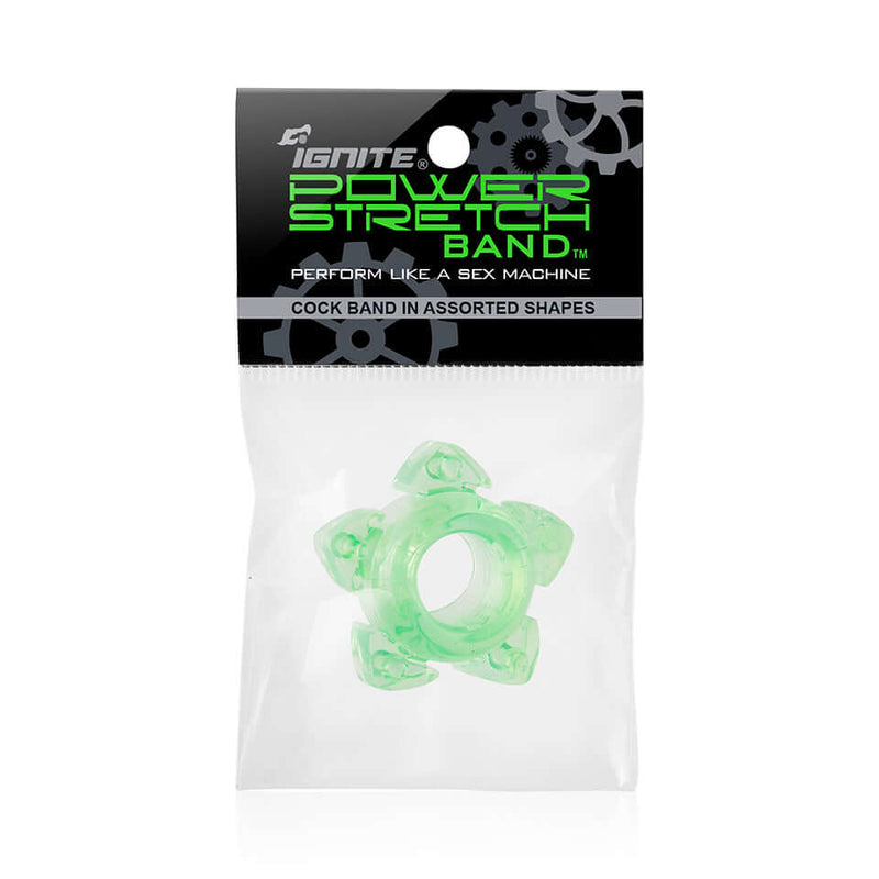 SI Novelties IGNITE POWER STRETCH BAND GREEN at $2.99