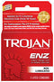 Trojan Regular Non-Lubricated Condoms 3 Pack - Premium quality latex for protection and control.