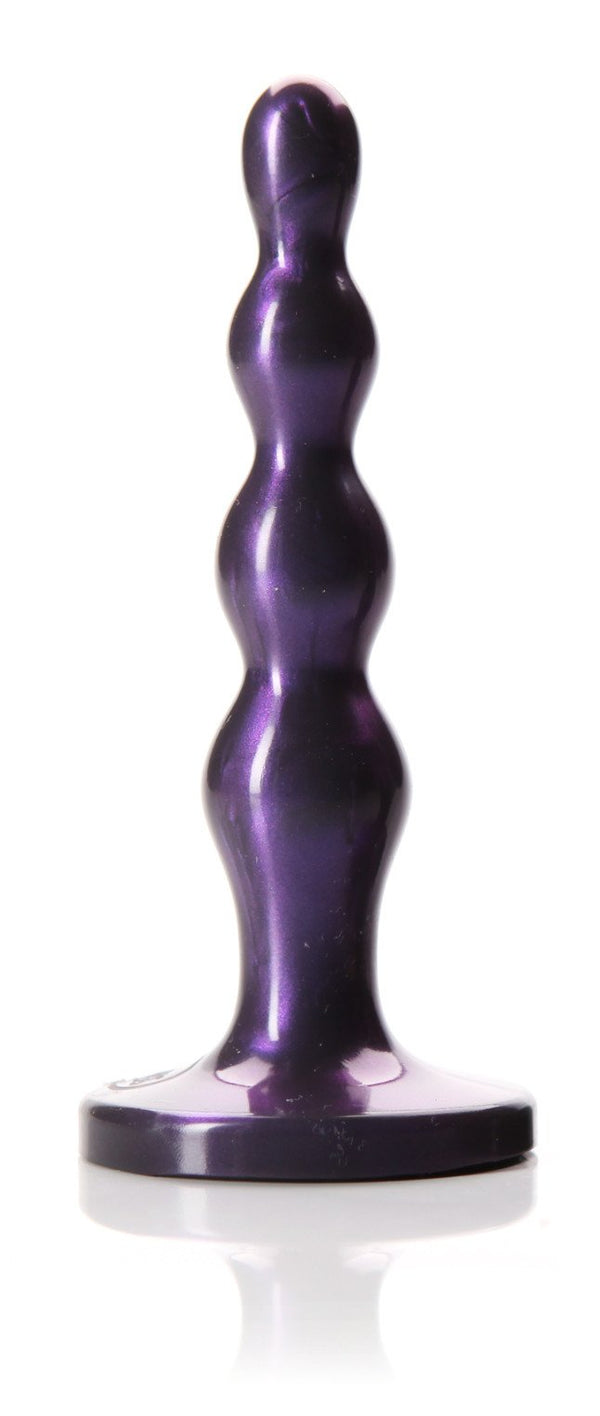Tantus Ripple Small Midnight Purple Plug from Tantus Silicone at $23.99