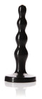 Tantus Ripple Small Black Plug from Tantus Silicone at $24.99