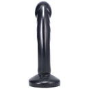 Tantus Silicone Compact Black Dildo for Prostate and G-Spot Stimulation