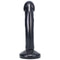 Tantus Silicone Compact Black Dildo for Prostate and G-Spot Stimulation