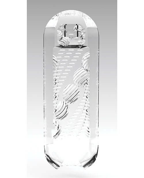 Tenga Spinner Beads Male Masturbation Device with spiral motion and bead-like texture for enhanced stimulation.