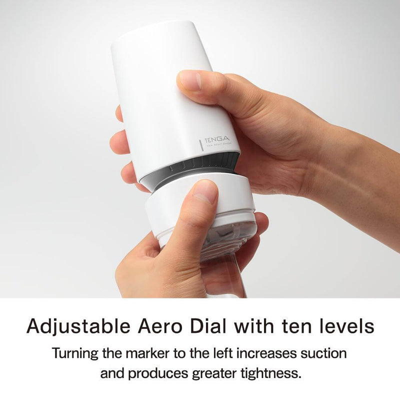 TENGA Tenga Aero Silver Ring Stroker at $59.99