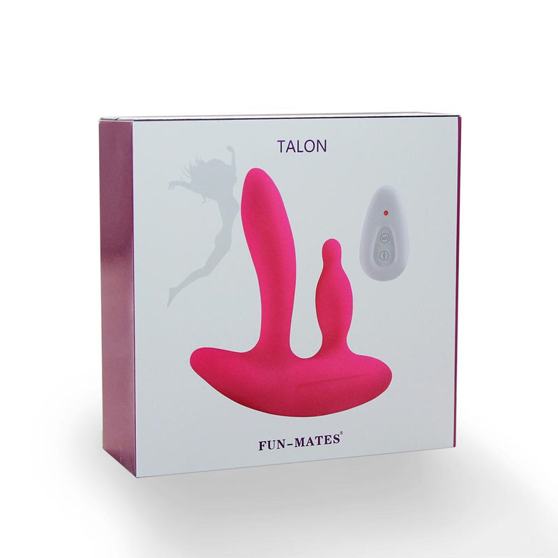 Fun-Mates Fun-Mates Talon Premium Silicone Remote G-spot & Anal Vibrator at $59.99