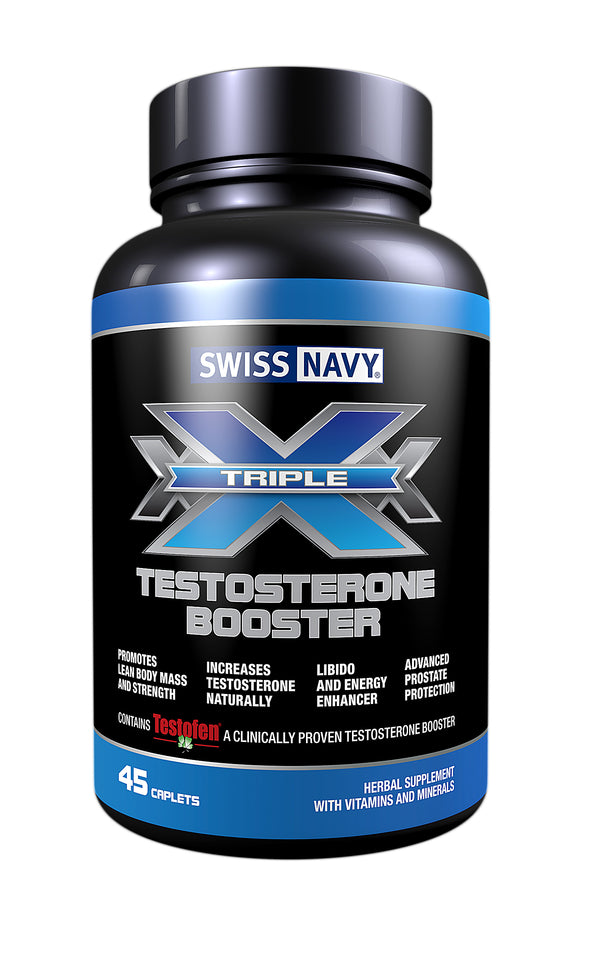 MD Science Swiss Navy Triple X Testosterone Booster 45 caplets at $39.99