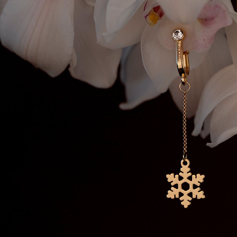 UPKO UPKO Non-pierced Snowflake Clitoral Jewelry at $74.99