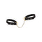 UPKO UPKO Luxury Italian Leather Thin Handcuff Bracelets - Black at $39.99
