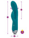 Viben Viben Alluring Come Hither G-Spot Rabbit Vibrator Ocean Blue at $59.99