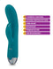Viben Viben Alluring Come Hither G-Spot Rabbit Vibrator Ocean Blue at $59.99