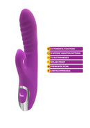 Viben Viben Frenzy Rabbit Vibe with Clitoris Suction Berry at $59.99