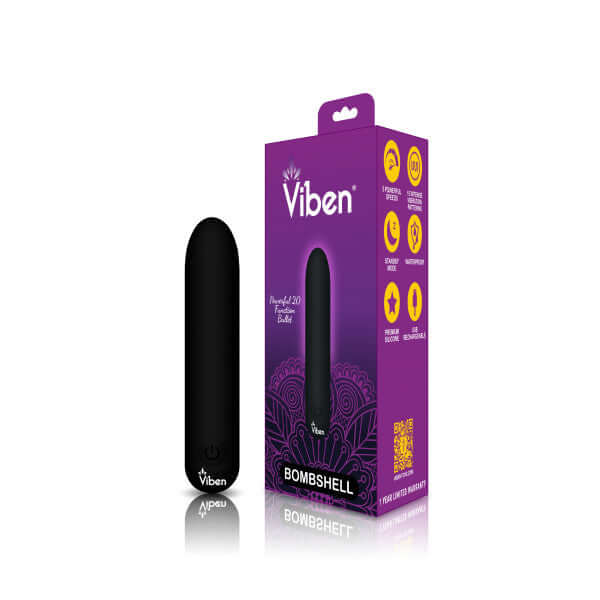 VIBEN BOMBSHELL MIGHTY BULLET BLACK-2