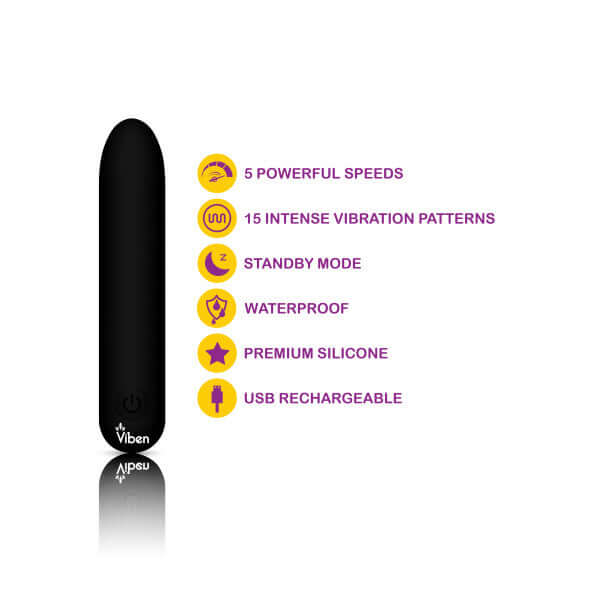 VIBEN BOMBSHELL MIGHTY BULLET BLACK-4