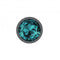 Viben Cheeky Charms Round Teal Large Gunmetal Butt Plug at $16.99