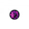 Viben Cheeky Charms Round Purple Medium Gunmetal Butt Plug at $14.99