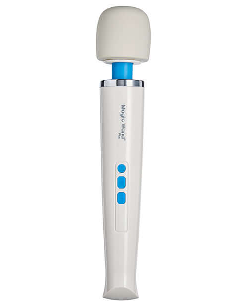 Magic Wand Plus Massager by Vibratex with classic corded design and enhanced features for elevated sensual experience