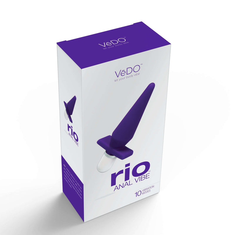 Vedo VEDO RIO ANAL VIBE INTO YOU INDIGO at $29.99