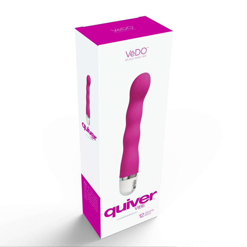 Vedo Vedo Quiver Mini Vibe Hot in Bed Pink at $32.99