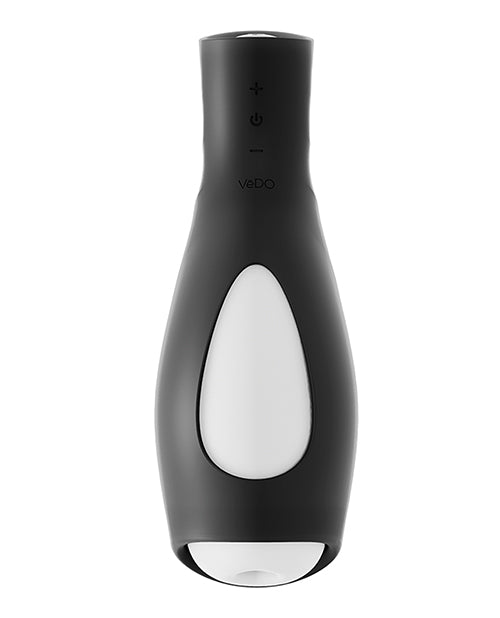 Vedo VEDO TORPEDO RECHARGEABLE STROKER JUST BLACK W/ GLOW SLEEVE at $91.99
