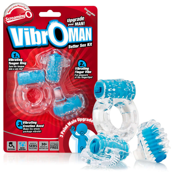 Screaming O Screaming O Vibro Man Blue at $16.99