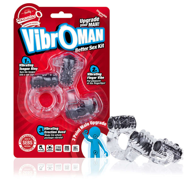 Screaming O SCREAMING O VIBRO MAN BLACK at $13.99