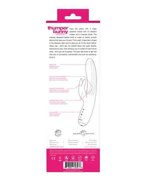 Vedo Vedo Thumper Bunny Pretty Pink Vibrator at $79.99