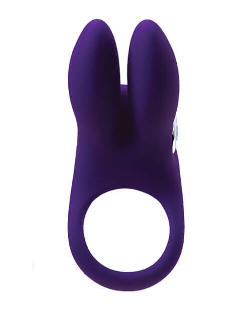 Vedo Sexy Bunny Rechargeable Cock Ring Deep Purple