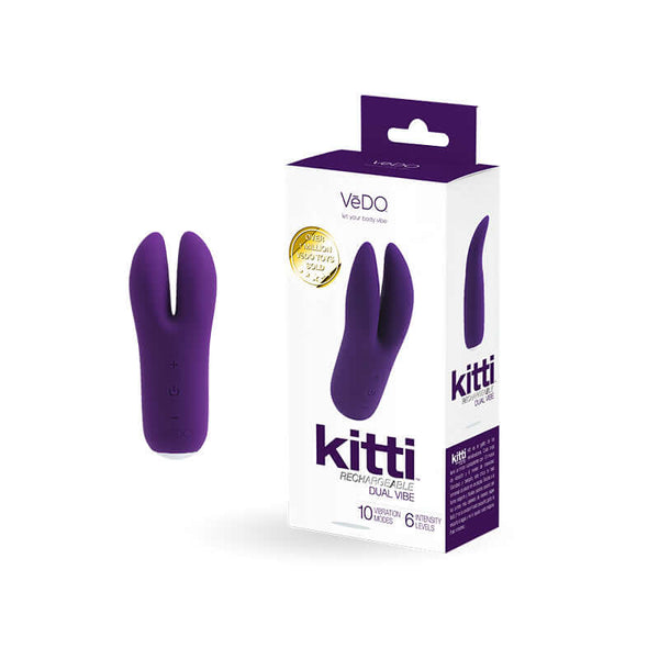 Vedo Vedo Kitti Rechargeable Vibe Deep Purple at $49.99