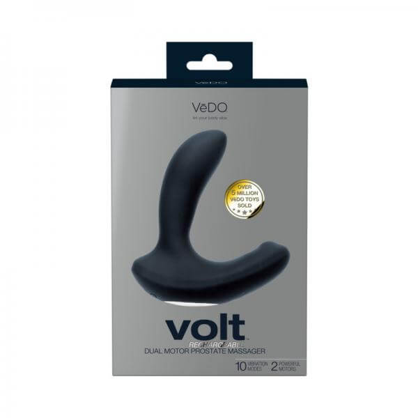 Volt Prostate Massager Vibe Black from Vedo Volt Prostate Massager Vibe Black from Vedo