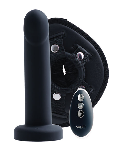 Vedo Vedo Strapped Rechargeable Strap On Just Black at $79.99