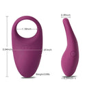 SVAKOM SVAKOM Wendy Vibrating Couples Ring - Violet at $49.99