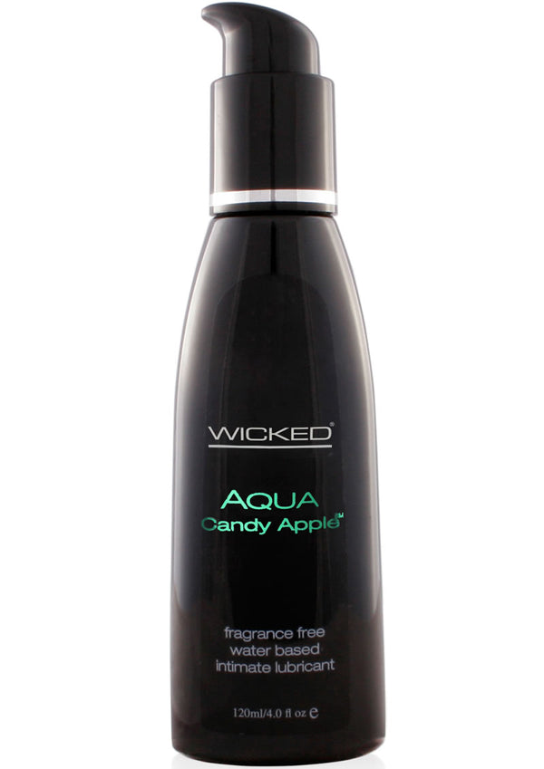 Wicked Lubes Wicked Aqua Candy Apple Lube 4 Oz at $11.99