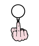 Wood Rocket Middle Finger Keychain at $12.99