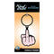 Wood Rocket Middle Finger Keychain at $12.99