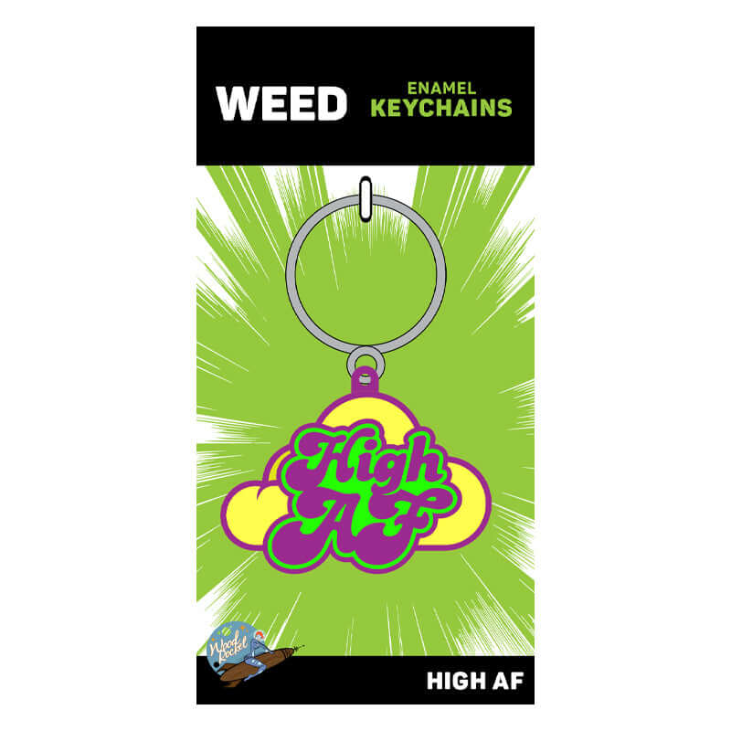 Wood Rocket High AF Keychain at $11.99