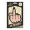 Middle Finger Brown Air Freshener - Fresh Peach Cologne Scent | Premium Quality, Fun Adult Gag Gift