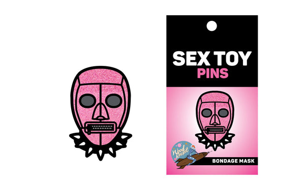 Sex Toy Pink Bandage Mask Pin