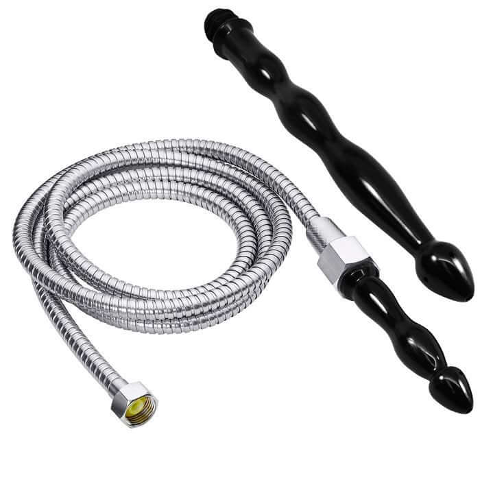 Cloud 9 Novelties Cloud 9 Novelties Fresh Plus Premium Shower Kit with 2 tips and a 6 foot Stainless Steel Hose at $34.99