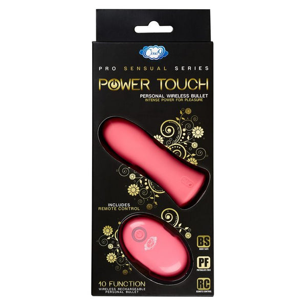 Cloud 9 Novelties Pro Sensual Power Touch Bullet with Remote Control at $39.99