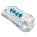 Cloud 9 Novelties Cloud 9 Dual Ended Pleasure Pussy and Ass Double Ended Beaded Stroker at $12.99