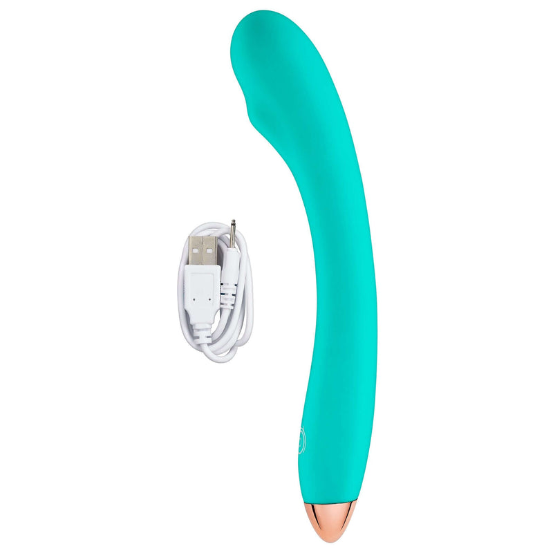 Cloud 9 Novelties CLOUD 9 RECHARGEABLE G-SPOT SLIM 8IN SINGLE MOTOR TEAL at $28.99