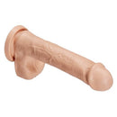 Cloud 9 Novelties Cloud 9 Working Man 8 inches Light Skin Tone Beige Dildo with Balls Your Entrepreneur at $32.99
