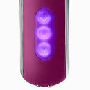 Cloud 9 Novelties Air Touch IV G-Spot vibrator control buttons with LED light, plum color, premium silicone finish.