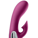 Cloud 9 Novelties Air Touch IV G-Spot Clitoral Rabbit in plum, featuring a dual function design for enhanced clitoral and G-spot stimulation.