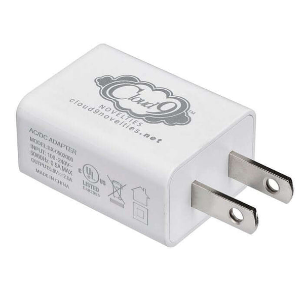 Cloud 9 Novelties Cloud 9 USB 1 Port Adapter Charger for Vibrator at $8.99
