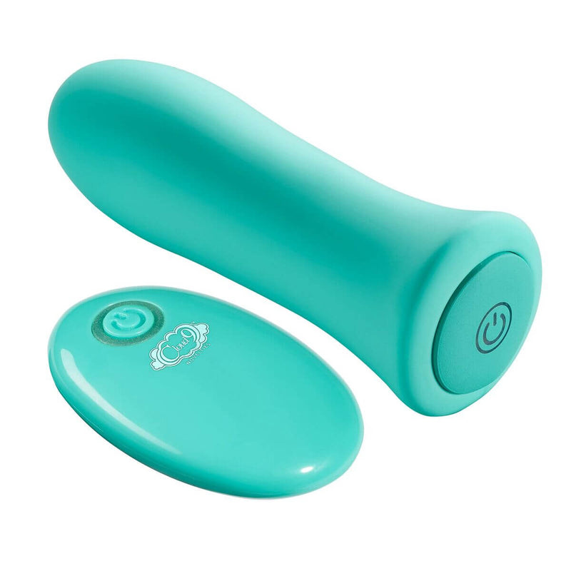 Cloud 9 Novelties Cloud Nine Pro Sensual Power Touch Bullet with Remote Control Teal at $39.99