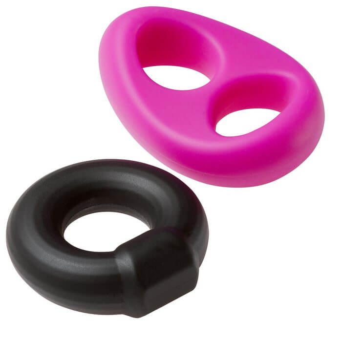 Cloud 9 Novelties PRO SENSUAL SILICONE TEAR DROP RING & DONUT SLING 2 PACK at $12.99