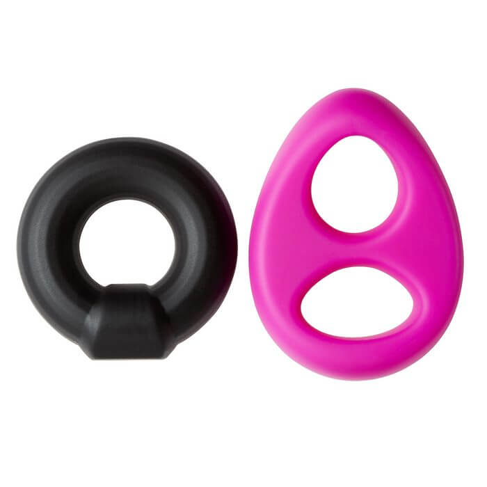 Cloud 9 Novelties PRO SENSUAL SILICONE TEAR DROP RING & DONUT SLING 2 PACK at $12.99